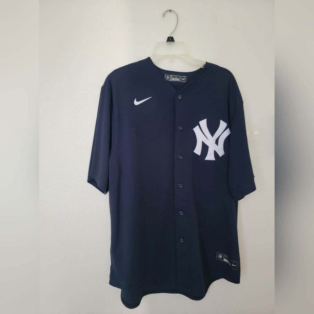 Men's New York Yankees Nike Jazz Chisholm Jr. Alternate Navy Player